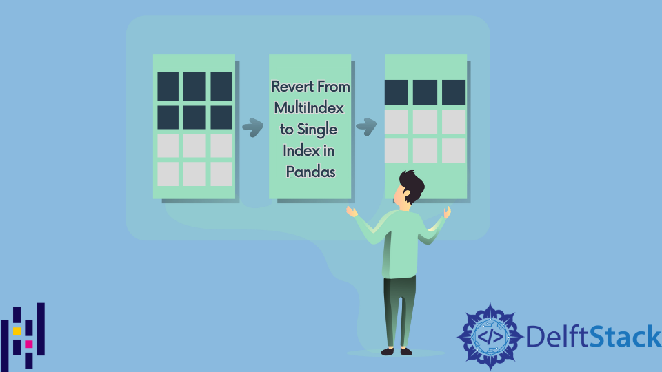 revert-from-multiindex-to-single-index-in-pandas-delft-stack